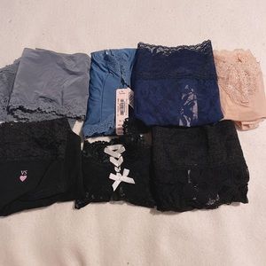 Assorted brand new Victoria’s Secret panties sizeM